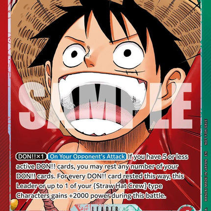 Monkey.D.Luffy (Jumbo) [One Piece Promotion Cards]
