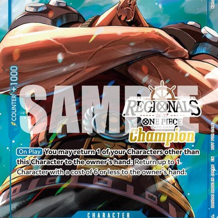 Jozu (Regionals Champion Card Set 26-27 Vol.2) [One Piece Promotion Cards]