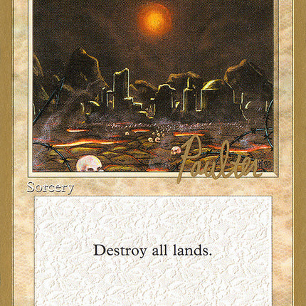 Armageddon (Preston Poulter) (SB) [Pro Tour Collector Set]