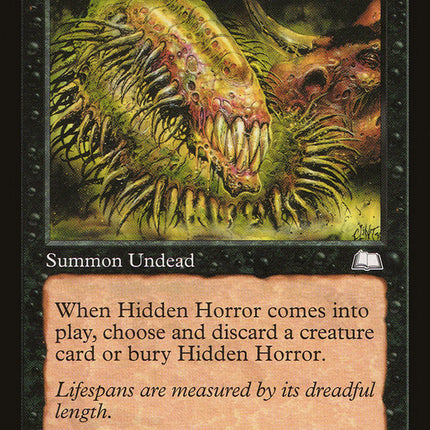 Hidden Horror [Weatherlight]