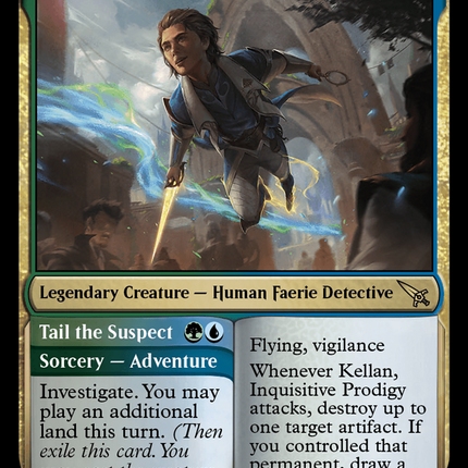 Kellan, Inquisitive Prodigy // Tail the Suspect [Murders at Karlov Manor]