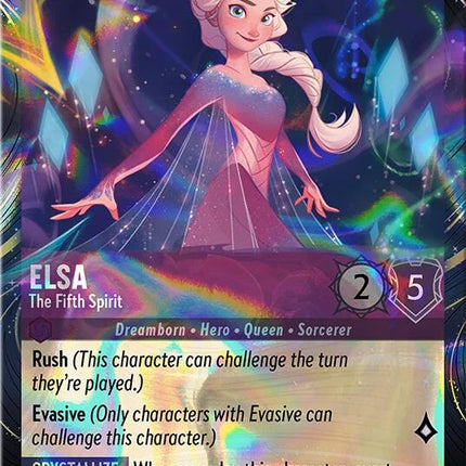 Elsa - The Fifth Spirit (Magical Places Promo) (7) [Promo Cards]