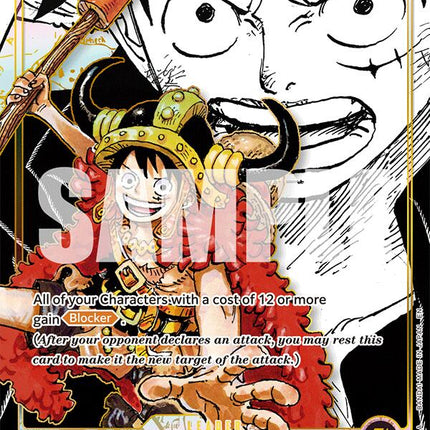 Monkey.D.Luffy (Super Leader Alternate Art) [The World's Strongest Warriors]