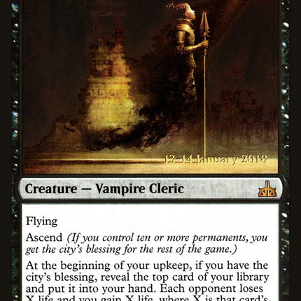 Twilight Prophet [Rivals of Ixalan Prerelease Promos]