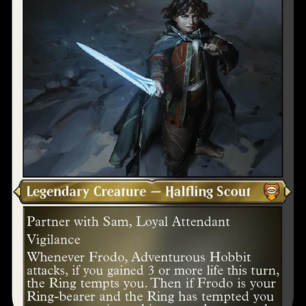 Frodo, Adventurous Hobbit (Display Commander) [The Lord of the Rings: Tales of Middle-Earth Commander]