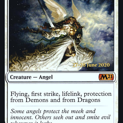 Baneslayer Angel [Core Set 2021 Prerelease Promos]