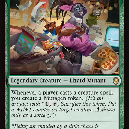 Mona Lisa, Ever Adaptable [Teenage Mutant Ninja Turtles Commander]