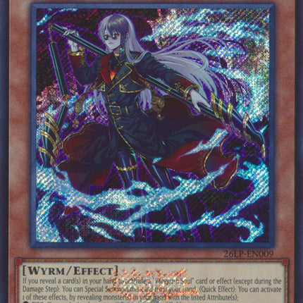 Vanquish Soul Jiaolong (Emblazoned Secret Rare) [26LP-EN009] Secret Rare