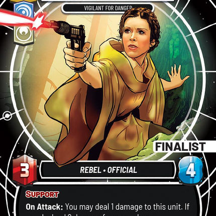 Leia Organa - Vigilant for Danger (238) (Finalist) (238) [Sector and Regional Promos: Season 2]