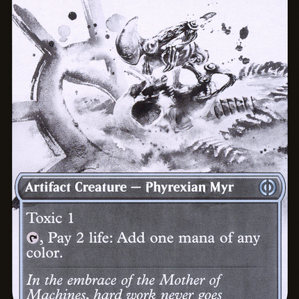 Myr Convert (Showcase Ichor) [Phyrexia: All Will Be One]