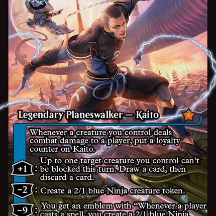Kaito, Cunning Infiltrator (Showcase) [Foundations]