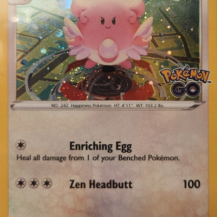Blissey (052/078) (Cosmos Holo) [Pokémon GO]