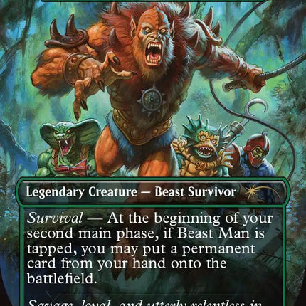 Beast Man, Savage Henchman - Kona, Rescue Beastie [Secret Lair Drop Series]