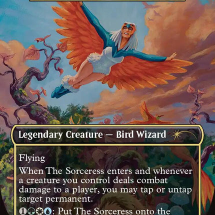 The Sorceress, Heroic Guardian - Derevi, Empyrial Tactician [Secret Lair Drop Series]