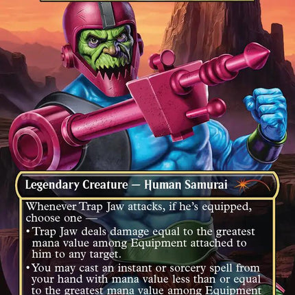 Trap Jaw, Wizard of Weapons - Tetsuo, Imperial Champion [Secret Lair Drop Series]