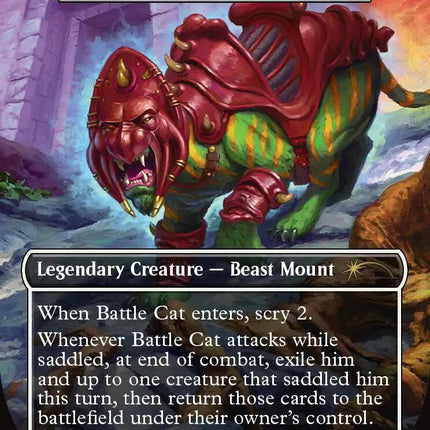 Battle Cat, Fighting Tiger - Fortune, Loyal Steed [Secret Lair Drop Series]
