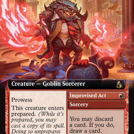 Pompous Battlemage (Extended Art) [Reality Fracture]