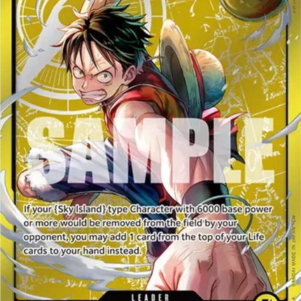 Monkey.D.Luffy (Luffy Deck) [Set Sail Deck Set]