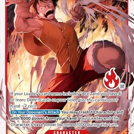 Monkey.D.Luffy (Ace Deck) [Set Sail Deck Set]