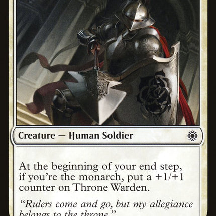 Throne Warden [Conspiracy: Take the Crown]