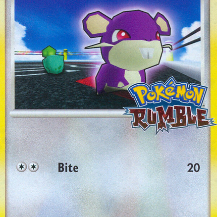 Rattata (15/16) [Pokémon Rumble]