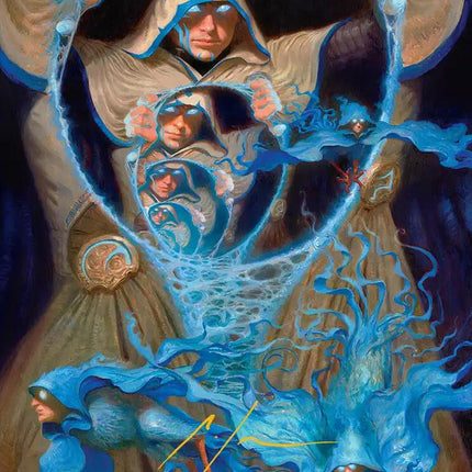 The Theorist, Jace Beleren Art Card (Gold-Stamped Signature) [Reality Fracture Art Series]