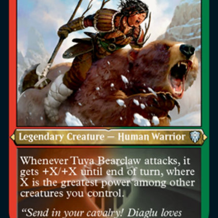 Tuya Bearclaw (Etched) [Commander Legends]