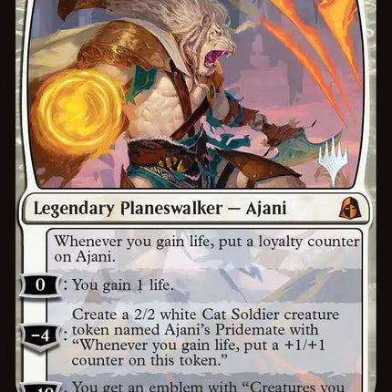 Ajani Resolute [Reality Fracture Promos]