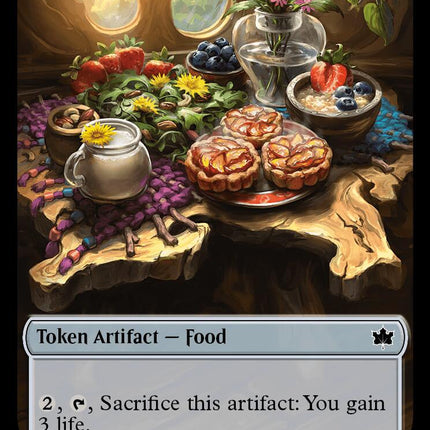 Treasure // Food Double-Sided Token [Secrets of Strixhaven Tokens]