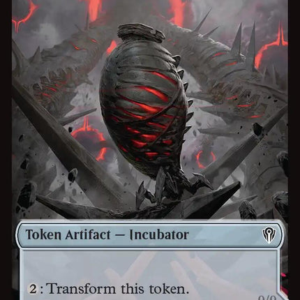 Phyrexian // Incubator Double-Sided Token [Reality Fracture Commander Tokens]