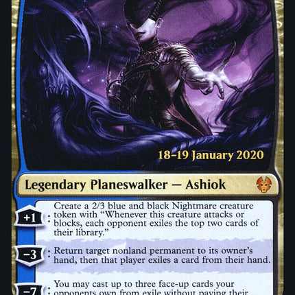 Ashiok, Nightmare Muse [Theros Beyond Death Prerelease Promos]