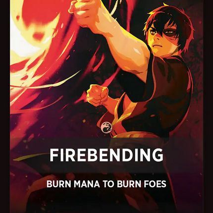 Firebending Theme Card (0029) [Avatar: The Last Airbender Tokens]