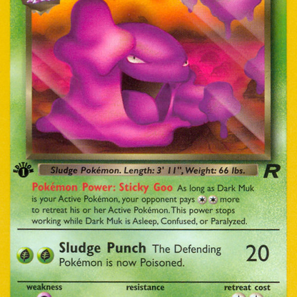Dark Muk (41/82) [Team Rocket 1st Edition]