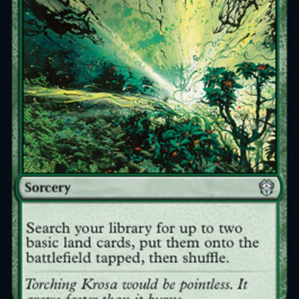 Explosive Vegetation [Dominaria United Commander]