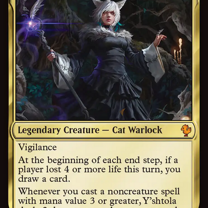 Y'shtola, Night's Blessed (Surge Foil) [FINAL FANTASY Commander]