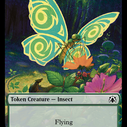 Butterfly // City's Blessing Double-Sided Token [March of the Machine Commander Tokens]