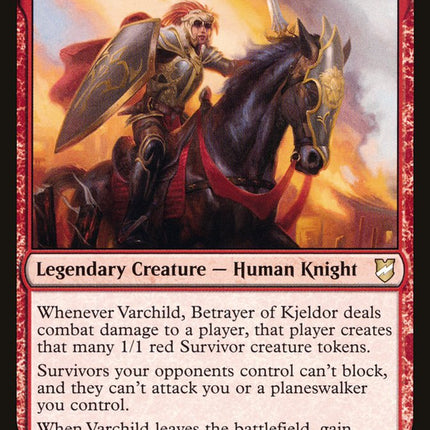 Varchild, Betrayer of Kjeldor [Commander 2018]