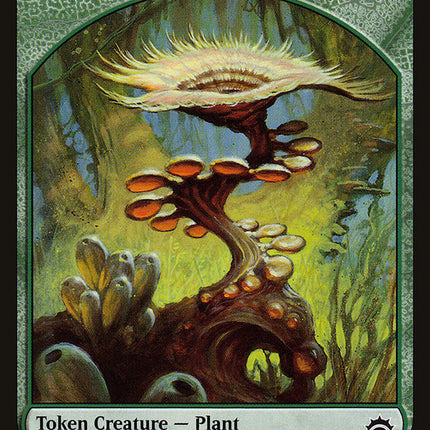 Plant // Ooze (016) Double-Sided Token [Planechase Anthology Tokens]