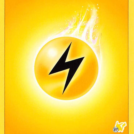 Lightning Energy (Pikachu Stamp #27) [Battle Academy 2022]