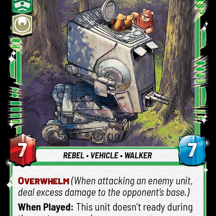 Hijacked AT-ST (121/272) (121/272) [Homeworlds]
