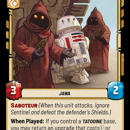 Sandcrawler Sales Team (222/272) (222/272) [Homeworlds]