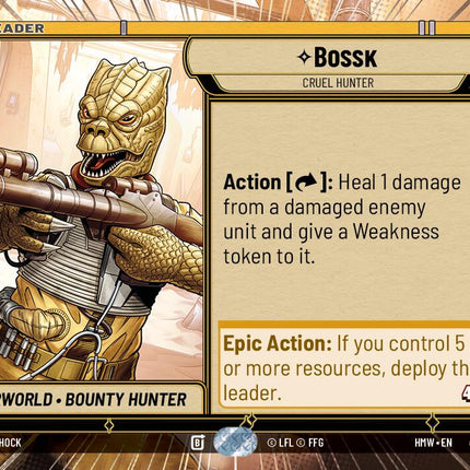 Bossk - Cruel Hunter (287) (Hyperspace) (287) [Homeworlds]