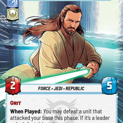 Qui-Gon Jinn - We'll Handle This (350) (Hyperspace) (350) [Homeworlds]