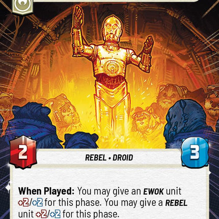 C-3PO - Captivating Storyteller (527) (Hyperspace) (527) [Homeworlds]