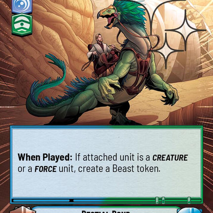 Bestial Bond (548) (Hyperspace Foil) (548) [Homeworlds]