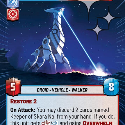 Keeper of Skara Nal - Awoken (551) (Hyperspace Foil) (551) [Homeworlds]