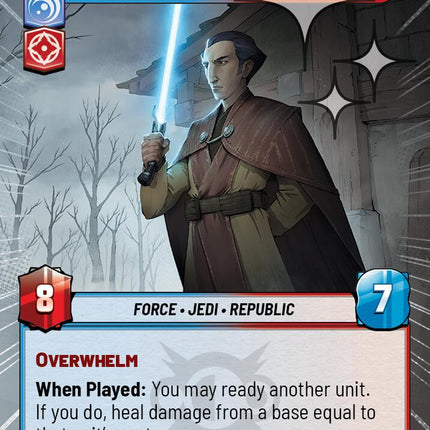 Dooku - Corruption Must Be Eradicated (552) (Hyperspace Foil) (552) [Homeworlds]