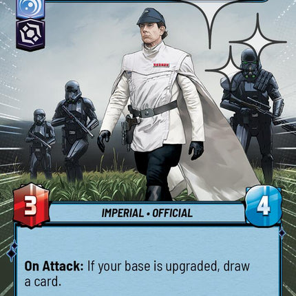 Director Krennic - The Work Has Stalled (571) (Hyperspace Foil) (571) [Homeworlds]