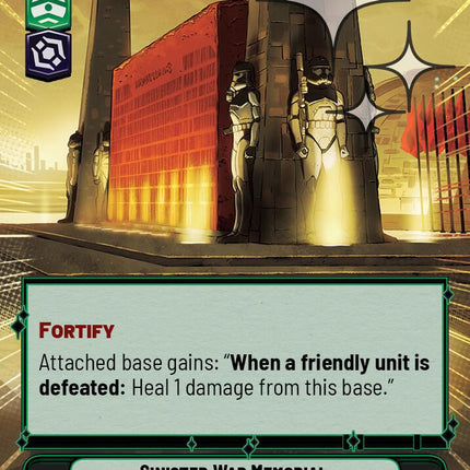 Sinister War Memorial (623) (Hyperspace Foil) (623) [Homeworlds]
