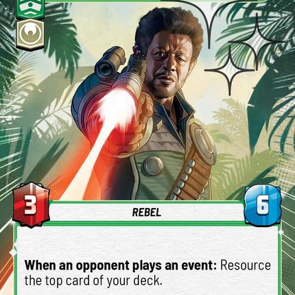 Saw Gerrera - Shadowlands Insurgent (629) (Hyperspace Foil) (629) [Homeworlds]